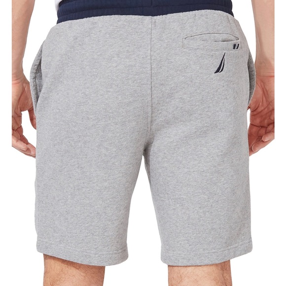 Nautica Mens 9" Logo Fleece Short - Picture 2 of 5